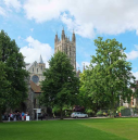 3  south west transept and Bell Harry from Green Court