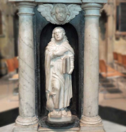 Cathedral font in nave