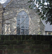 'interlacing doubleY-tracery' – St Peter's church viewed from The Friars