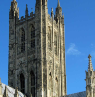 Caen stone – Bell Harry Tower, Cathedral