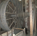 5  winding gear and 'hamster' wheel for two men