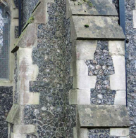 Angle buttress – St Gregory's church