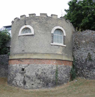 Bastion – Zoar chapel part of the city walls, Burgate Lane