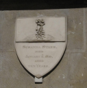 1  Memorial to Susanna Starr near pilgrims' steps south aisle
