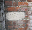7  one of several wall stones