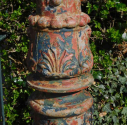 palmette motif in Dane John (near entrance to mound)