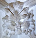 10  leafy head - inside canopy of St Dunstan statue near altar -  19th C?