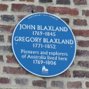 1  Blue plaque in Fordwich, Watergate House