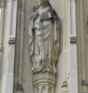 14  Pope Gregory with dove on his shoulder