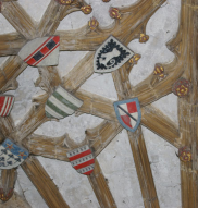 lierne vaulting in the Cathedral south west porch