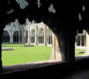 3  area beneath this arch was formerly a trough for monks to wash