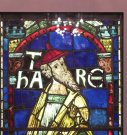 3  restored stained glass work - Thara or Tera (Genesis v11, 26 and 31)