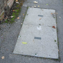 Summer Hill Harbledown - cover with cable splitting plate far right against wall