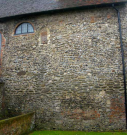 crenellations in south wall of St Mary's church viewed from St Radigunds Street