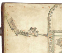 5  detail showing fields of wheat, vines and apples