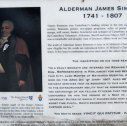 9  Simmons' grave plaque