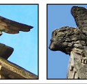 9 Eagle and winged lion on Trinity Chapel buttresses