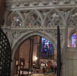 22  south gate to choir - 19th century