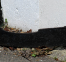 Boot scraper  –  Fordwich, shared between two cottages