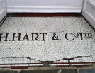Mosaic – 13 Best Lane where Henry Hart had a shop from the late 19th century