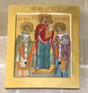 3  Lanfranc depicted (on right) in icon on Anselm chapel wall