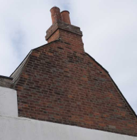 slate mansard roof at 17 Stour Street (Relate offices)
