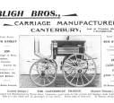 5  advertisement for Bligh's carriage business (1890)