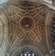 4  fan vaulting - Cathedral north west tower