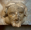 3  head of Henry Yevele in St Andrew's chapel