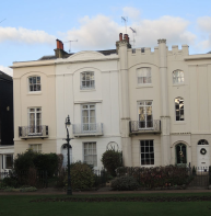 Don Jon Grove, overlooking Dane John Gardens