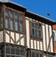 Close studding – Conquest House, Palace Street