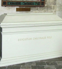 1  the plain tomb of Cardinal Pole