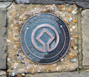 7  Bronze plaque for Queen Bertha's walk