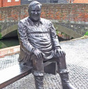 1  statue of Dave Lee by Friar's bridge