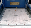 Mosaic – Cogan House, main street (St Peter's Street)