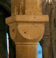 16  cushion capital in Cathedral western crypt