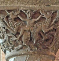 Carved capital – Cathedral crypt 