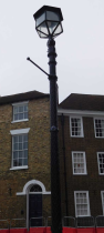 Farrar memorial lamp post - cathedral precincts