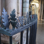 25  railing for Wotton tomb - corner details (1560s)