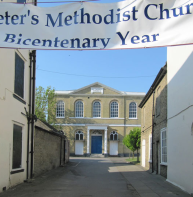 St Peter's Methodist church in its bicentenary year 2011 - overview