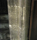 4  marks on doorway stonework
