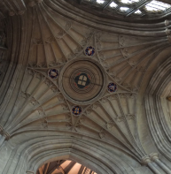 Fan vault – south-west (Chichele) tower, cathedral