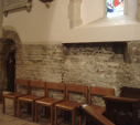 3  evidence of Roman bricks in south wall