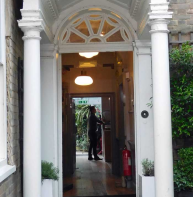 Doric columns – 24 High Street 