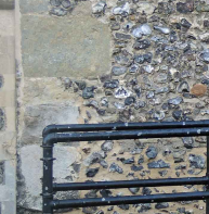large quoins at St Dunstan's church