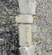Long and short work – St Mildred's church