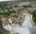 9  view from the top towards corona - Deanery tower on left