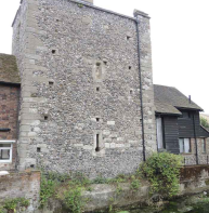 Bastion – Pound Lane, from across the River Stour
