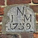 Wall lettering  –  Little Georgian House, Fordwich