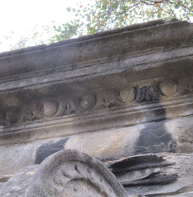 Egg and dart moulding – Archbishop's Palace, cathedral precincts